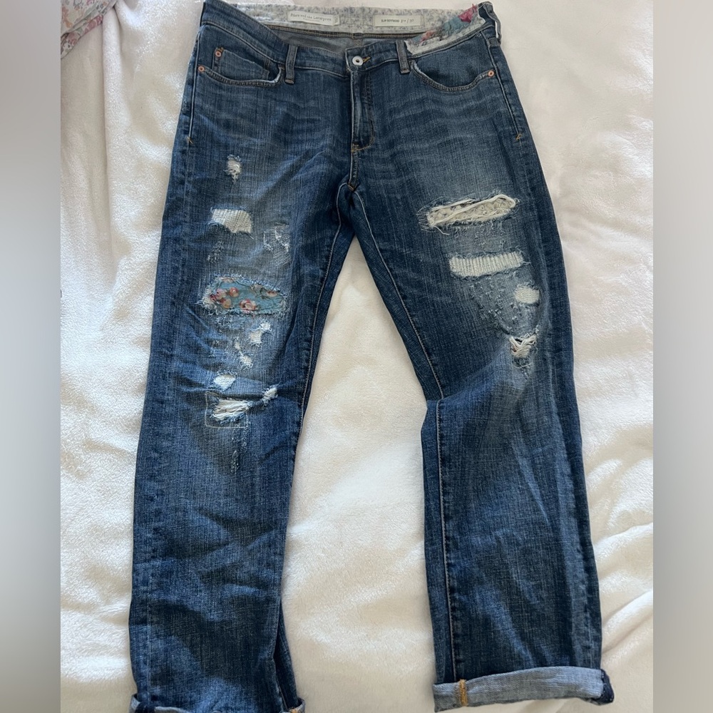 Pilcro slim boyfriend jean